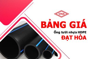 Bảng giá ống tưới nhựa HDPE Đạt Hòa - Ống tưới Đạt Hòa chính hãng