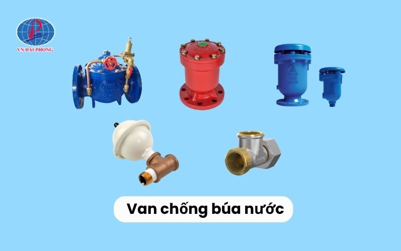 Lắp bộ van chống búa nước