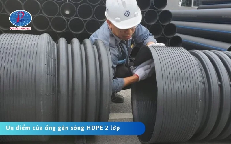 Đặc điểm nổi bật của ống HDPE 2 lớp